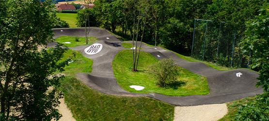 DecoMark™ brands bike track