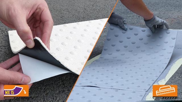Application of TacPad mta tactile dome