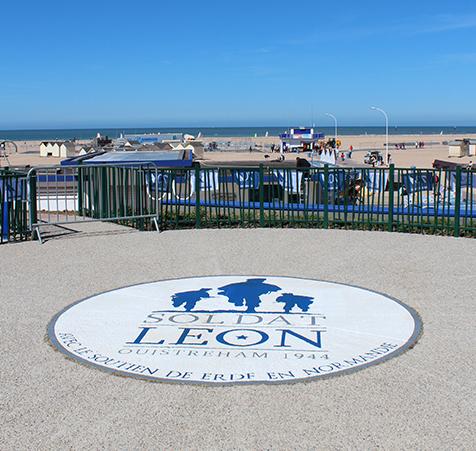 Decomark used for SOLDAT LEON branding - Preformed marking