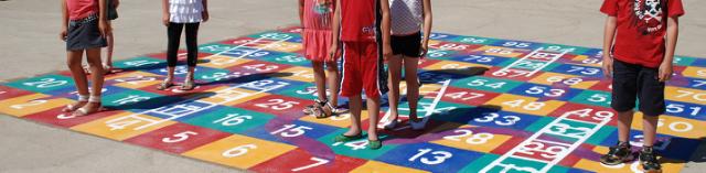 Games - Combine fun and learning with our playful markings