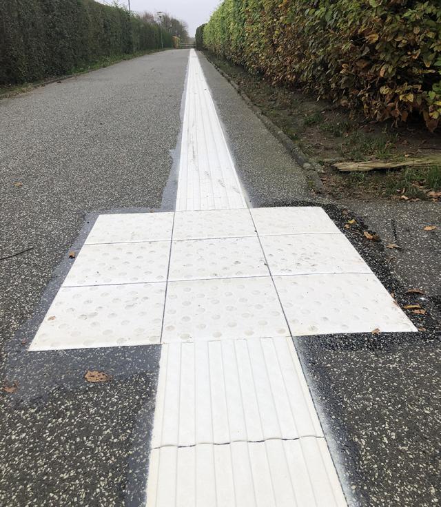 TacGuide™ lead the way for the visually impaired in Fredericia, Denmark 1