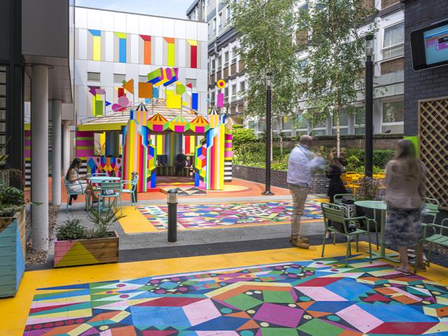 Healing colours at Sheffield Children’s Hospital