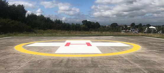 Hospital helipad gets better with HSRoute™
