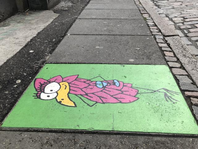 Mini street art route in Aarhus