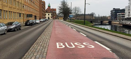 6 years later - Revisiting bus lanes in Malmö, Sweden