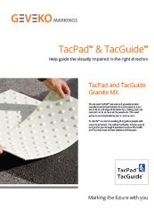 TacPad & TacGuide™ Granite MX brochure