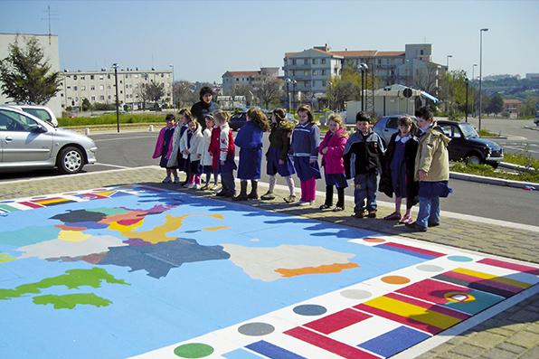 Decomark can give any park, playground or public area a creative and colourful makeover