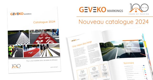 Nouvelle offre et nouveau catalogue 2024 Geveko Markings