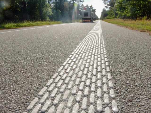 Geveko Markings has developed a new and innovative road marking profile that will improve traffic safety