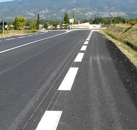 Peintures professionnelles 3sroute à base de solvants pour le marquage routier