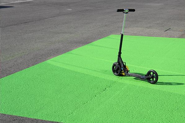 AquaRoute Deco Rough is a two component highly durable anti skid paint