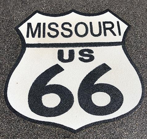 OPTATRAC MISSOURI US 66 preformed symbol