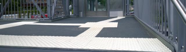 Tactile Markings - Markings to guide and warn the visually impaired