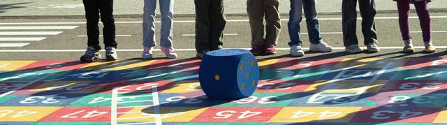 Preformed thermoplastic games encourage children in active learning