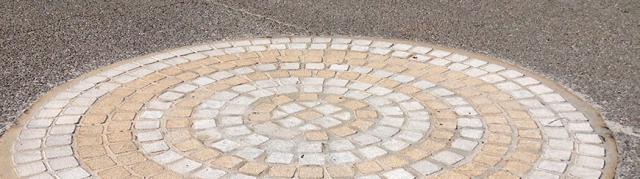 Synthetic cobblestones to create aesthetic recreational and pathways
