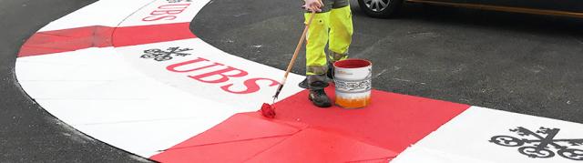 Fast-drying abilities for AquaRoute Raceline